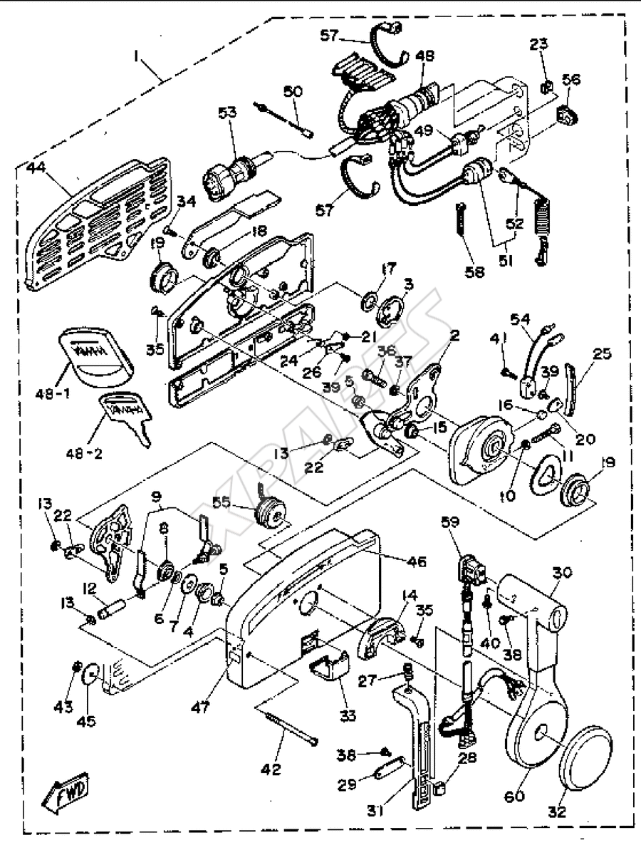REMOTE CONTROL COMP PARTS 